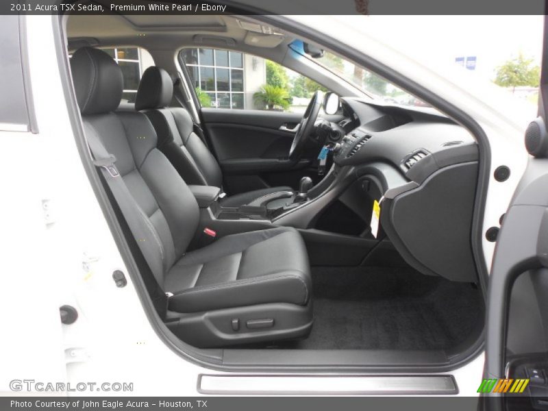 Premium White Pearl / Ebony 2011 Acura TSX Sedan
