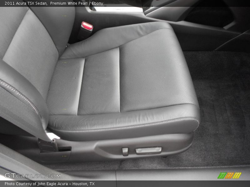 Premium White Pearl / Ebony 2011 Acura TSX Sedan
