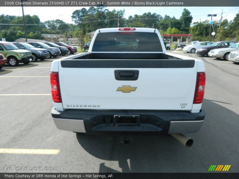 Summit White / Ebony Black/Light Cashmere 2008 Chevrolet Silverado 2500HD LT Z71 Crew Cab 4x4