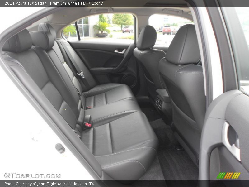Premium White Pearl / Ebony 2011 Acura TSX Sedan