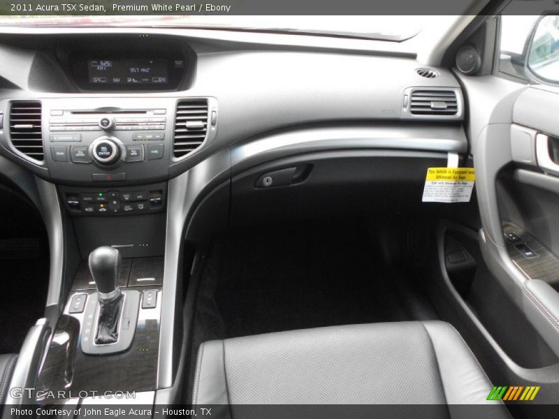 Premium White Pearl / Ebony 2011 Acura TSX Sedan
