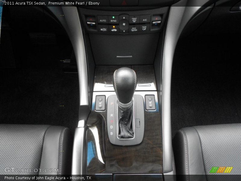 Premium White Pearl / Ebony 2011 Acura TSX Sedan