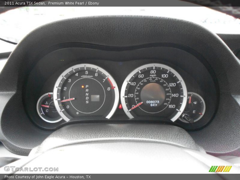 Premium White Pearl / Ebony 2011 Acura TSX Sedan