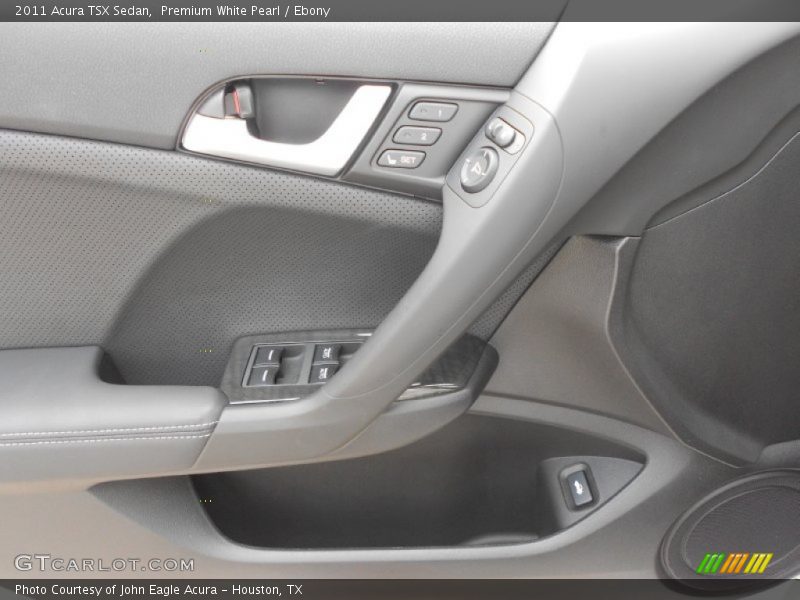 Premium White Pearl / Ebony 2011 Acura TSX Sedan