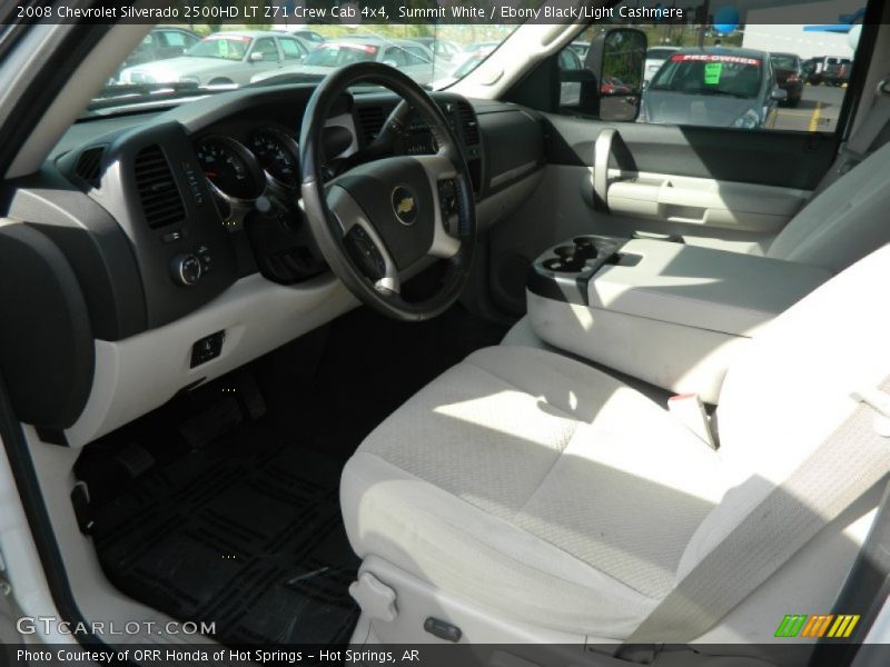 Summit White / Ebony Black/Light Cashmere 2008 Chevrolet Silverado 2500HD LT Z71 Crew Cab 4x4