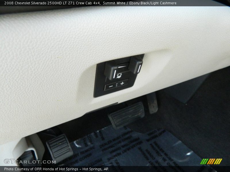 Summit White / Ebony Black/Light Cashmere 2008 Chevrolet Silverado 2500HD LT Z71 Crew Cab 4x4