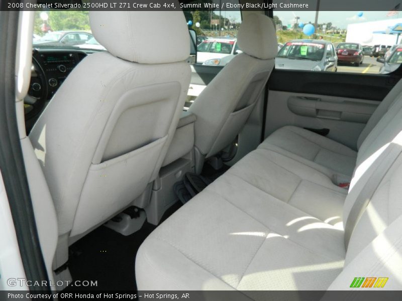 Summit White / Ebony Black/Light Cashmere 2008 Chevrolet Silverado 2500HD LT Z71 Crew Cab 4x4