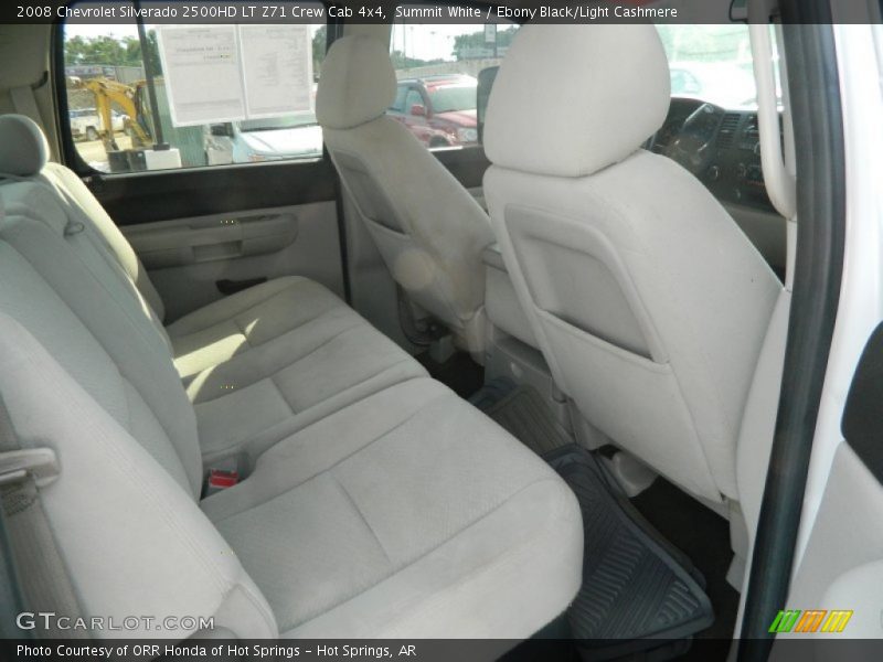 Summit White / Ebony Black/Light Cashmere 2008 Chevrolet Silverado 2500HD LT Z71 Crew Cab 4x4