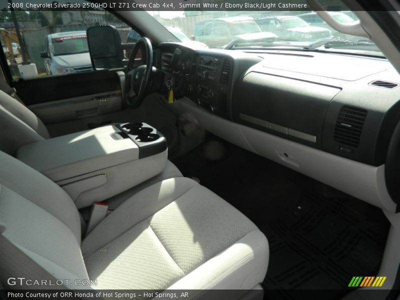 Summit White / Ebony Black/Light Cashmere 2008 Chevrolet Silverado 2500HD LT Z71 Crew Cab 4x4