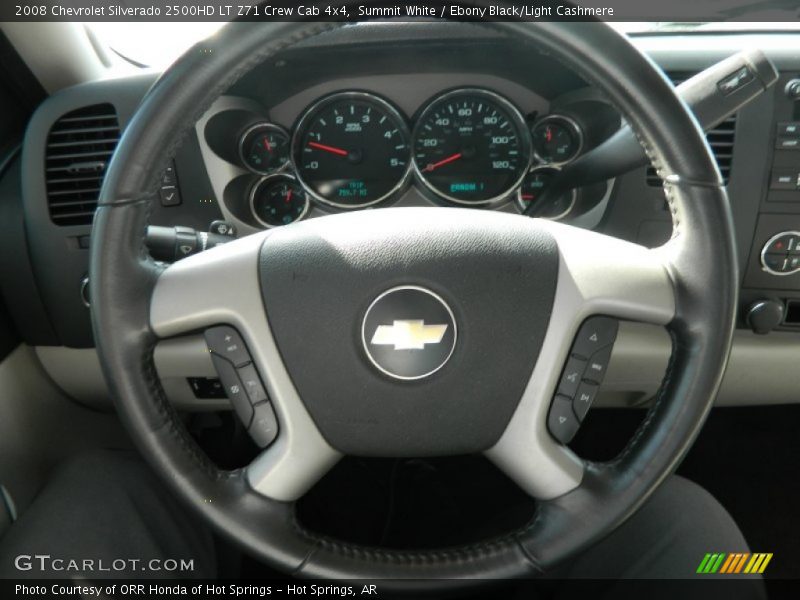 Summit White / Ebony Black/Light Cashmere 2008 Chevrolet Silverado 2500HD LT Z71 Crew Cab 4x4