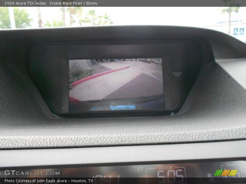 Crystal Black Pearl / Ebony 2009 Acura TSX Sedan