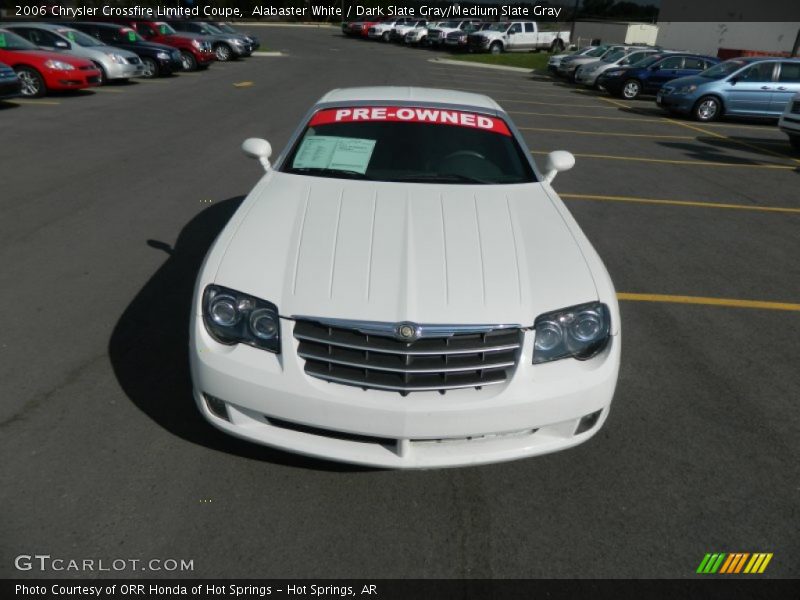 Alabaster White / Dark Slate Gray/Medium Slate Gray 2006 Chrysler Crossfire Limited Coupe