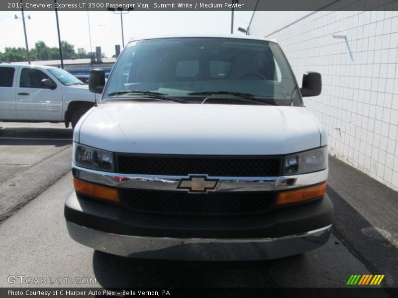 Summit White / Medium Pewter 2012 Chevrolet Express LT 3500 Passenger Van