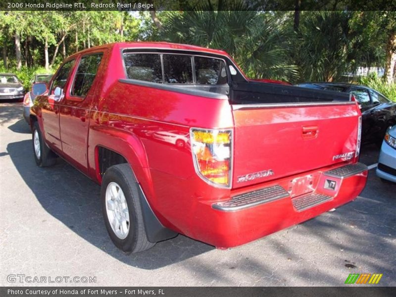 Redrock Pearl / Beige 2006 Honda Ridgeline RTL