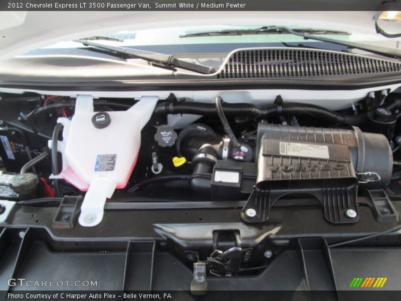 Summit White / Medium Pewter 2012 Chevrolet Express LT 3500 Passenger Van