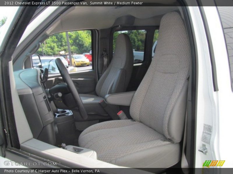 Summit White / Medium Pewter 2012 Chevrolet Express LT 3500 Passenger Van