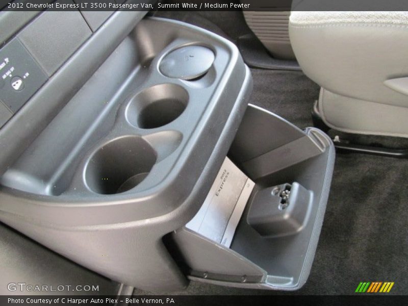 Summit White / Medium Pewter 2012 Chevrolet Express LT 3500 Passenger Van