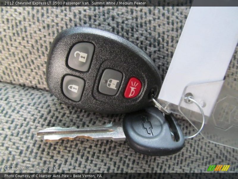 Summit White / Medium Pewter 2012 Chevrolet Express LT 3500 Passenger Van