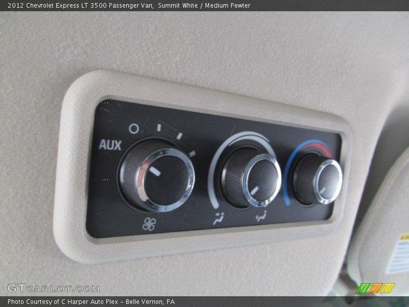 Summit White / Medium Pewter 2012 Chevrolet Express LT 3500 Passenger Van