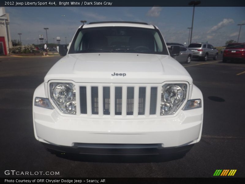 Bright White / Dark Slate Gray 2012 Jeep Liberty Sport 4x4