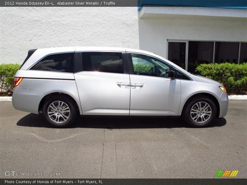 Alabaster Silver Metallic / Truffle 2012 Honda Odyssey EX-L