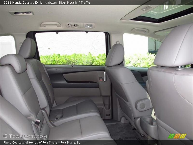Alabaster Silver Metallic / Truffle 2012 Honda Odyssey EX-L