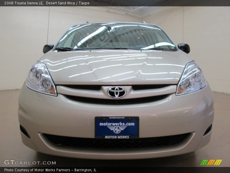 Desert Sand Mica / Taupe 2008 Toyota Sienna LE