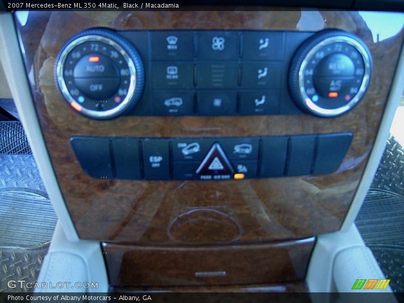 Black / Macadamia 2007 Mercedes-Benz ML 350 4Matic
