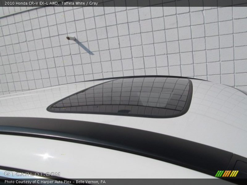 Taffeta White / Gray 2010 Honda CR-V EX-L AWD