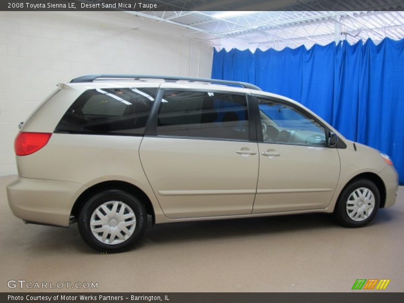 Desert Sand Mica / Taupe 2008 Toyota Sienna LE