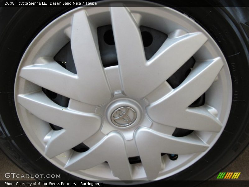 Desert Sand Mica / Taupe 2008 Toyota Sienna LE