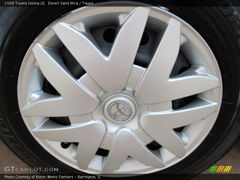 Desert Sand Mica / Taupe 2008 Toyota Sienna LE
