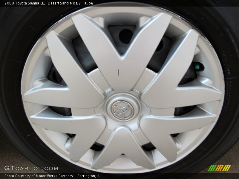 Desert Sand Mica / Taupe 2008 Toyota Sienna LE