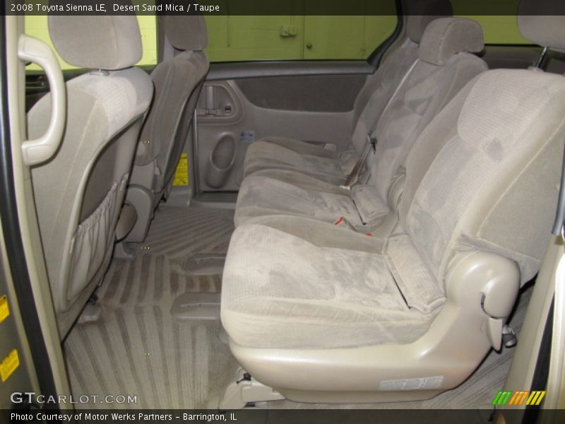 Desert Sand Mica / Taupe 2008 Toyota Sienna LE