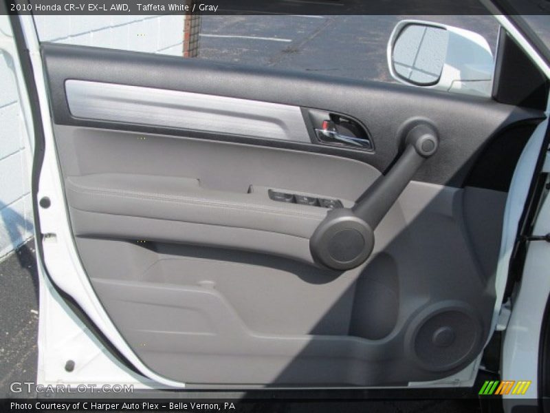 Taffeta White / Gray 2010 Honda CR-V EX-L AWD