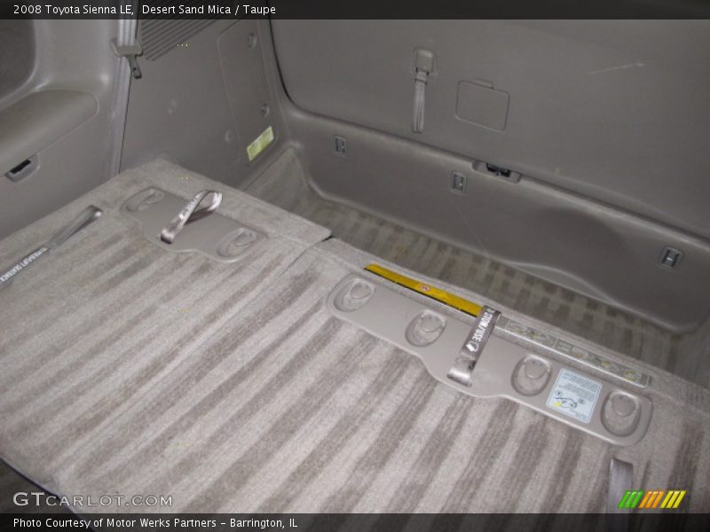Desert Sand Mica / Taupe 2008 Toyota Sienna LE