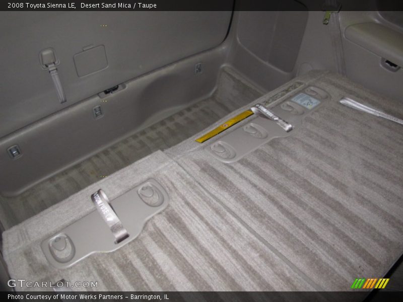 Desert Sand Mica / Taupe 2008 Toyota Sienna LE