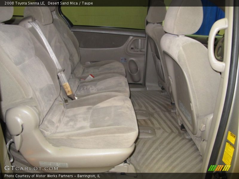 Desert Sand Mica / Taupe 2008 Toyota Sienna LE