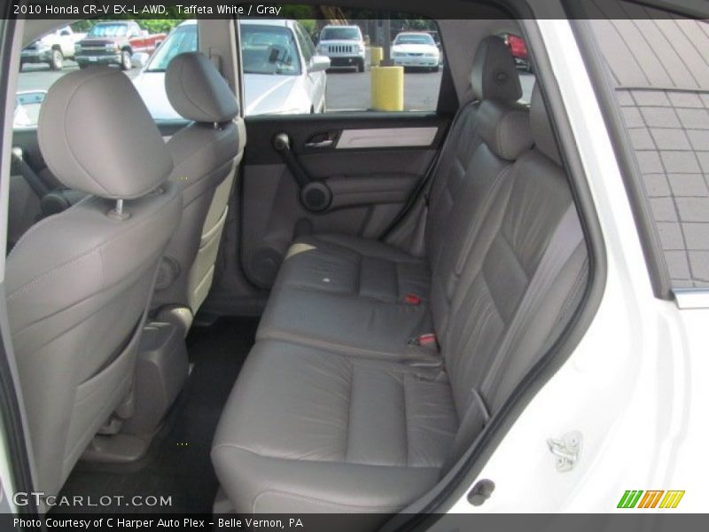 Taffeta White / Gray 2010 Honda CR-V EX-L AWD