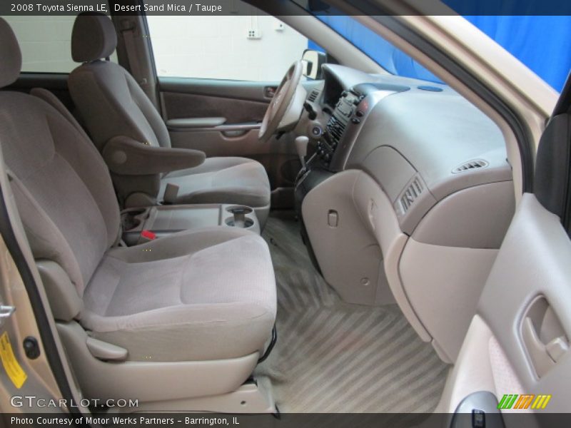 Desert Sand Mica / Taupe 2008 Toyota Sienna LE