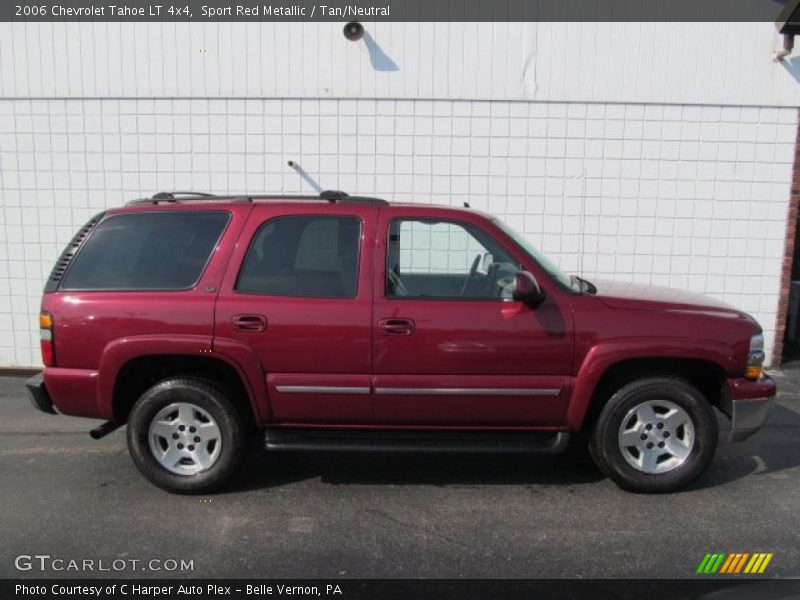 Sport Red Metallic / Tan/Neutral 2006 Chevrolet Tahoe LT 4x4