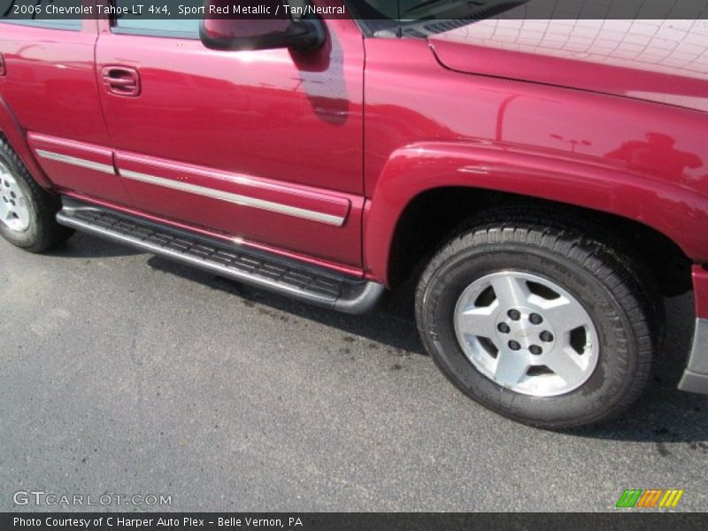 Sport Red Metallic / Tan/Neutral 2006 Chevrolet Tahoe LT 4x4
