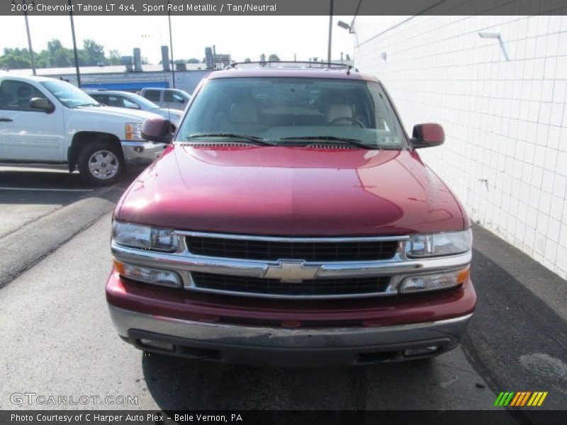 Sport Red Metallic / Tan/Neutral 2006 Chevrolet Tahoe LT 4x4