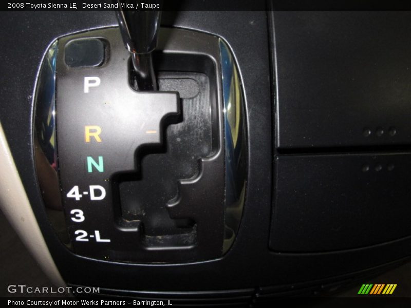 Desert Sand Mica / Taupe 2008 Toyota Sienna LE