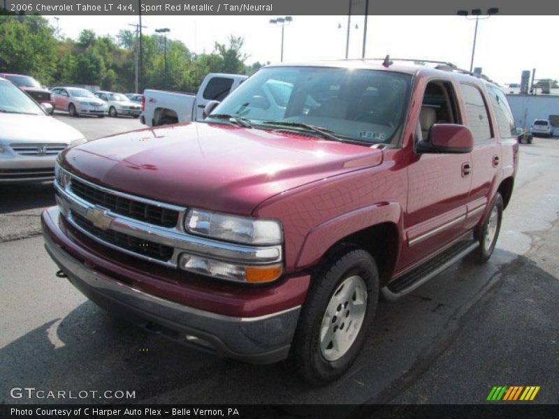 Sport Red Metallic / Tan/Neutral 2006 Chevrolet Tahoe LT 4x4