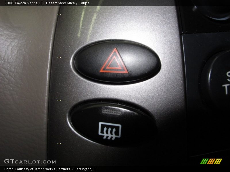 Desert Sand Mica / Taupe 2008 Toyota Sienna LE
