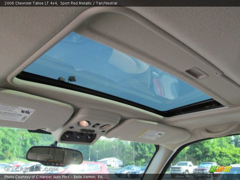 Sport Red Metallic / Tan/Neutral 2006 Chevrolet Tahoe LT 4x4
