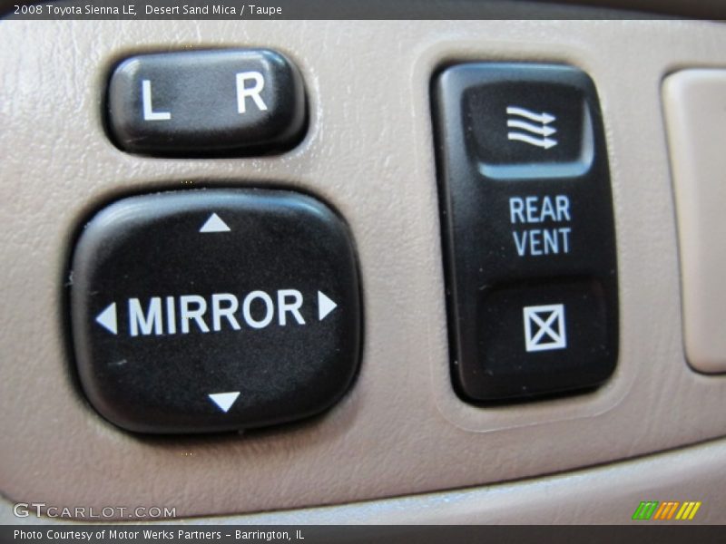 Desert Sand Mica / Taupe 2008 Toyota Sienna LE