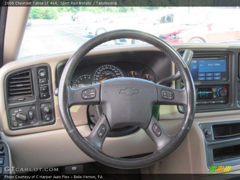 Sport Red Metallic / Tan/Neutral 2006 Chevrolet Tahoe LT 4x4