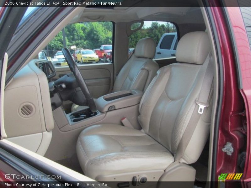 Sport Red Metallic / Tan/Neutral 2006 Chevrolet Tahoe LT 4x4